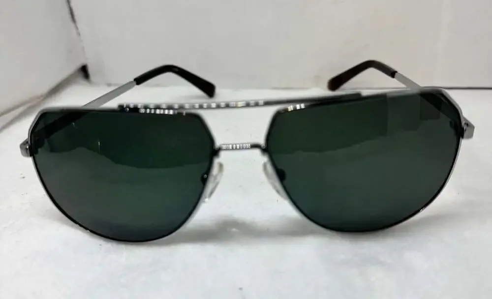 Calvin Klein R161S 033 Aviator Sunglasses in Silver